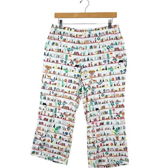 Kate Spade Pajama Set Women’s Medium | Cotton Blend Button Down Sleepwear - Picture 7 of 11